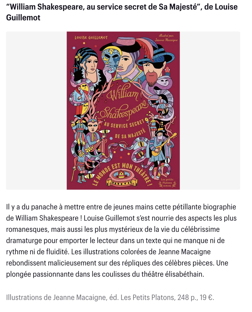 Un Shakespeare à glisser sous le sapin 🎄