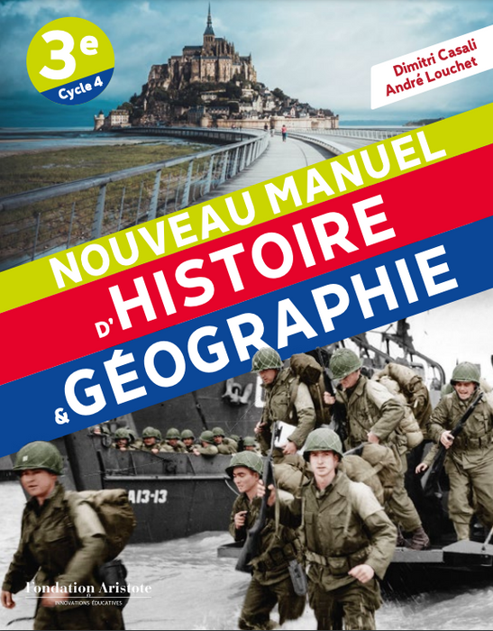 Nouveau Manuel d'Histoire-Géographie 3e - Lot de 10 exemplaires