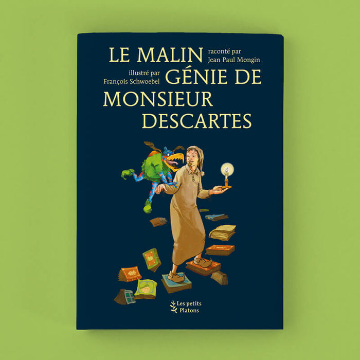 Couverture de Le malin génie de Monsieur Descartes