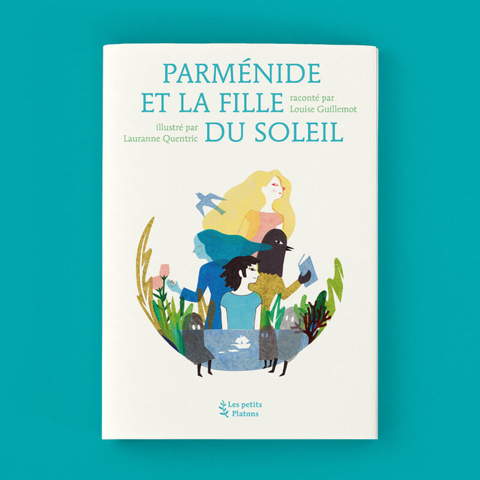 Couverture de Parménide et la fille du soleil