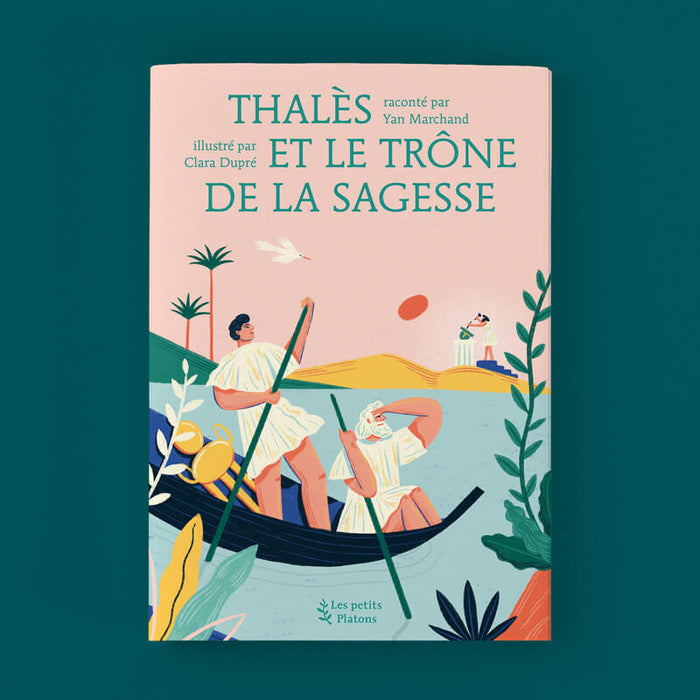 Couverture de Thalès et le trône de la sagesse