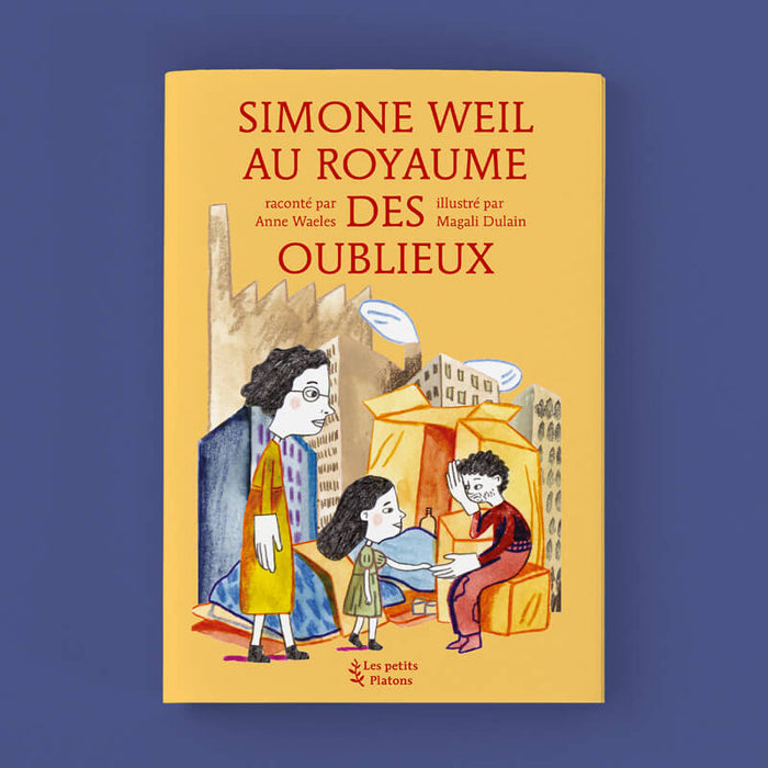 Couverture de Simone Weil au royaume des oublieux