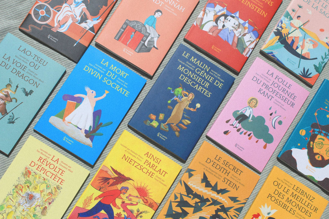 Offre spéciale Saint Valentin : 3 coffrets grand format Les petits Platons + la peluche Socrate OFFERTE