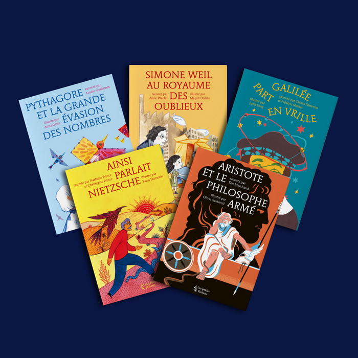 Coffret Lilas poche - 5 Petits Platons au format poche