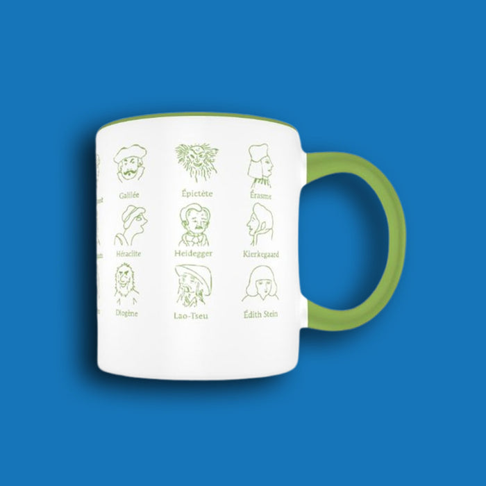 Mug des philosophes - Vert