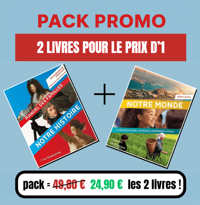 📚 PACK PROMO “Notre Histoire” + “Notre Monde”