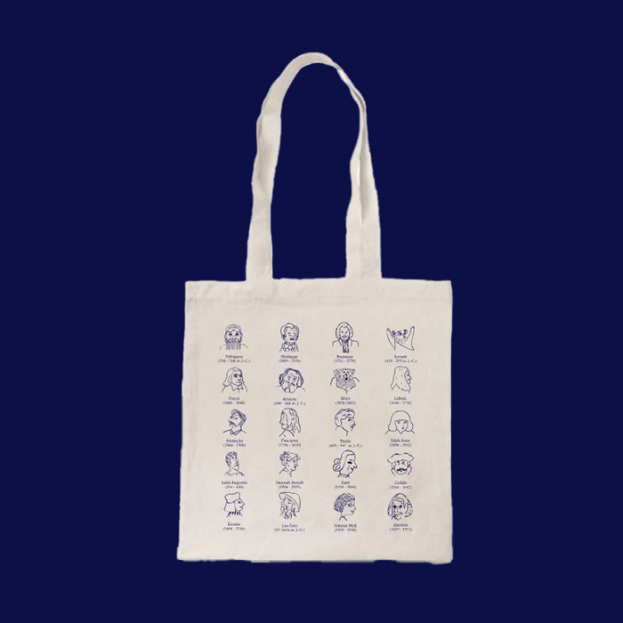 Tote bag des petits Platons